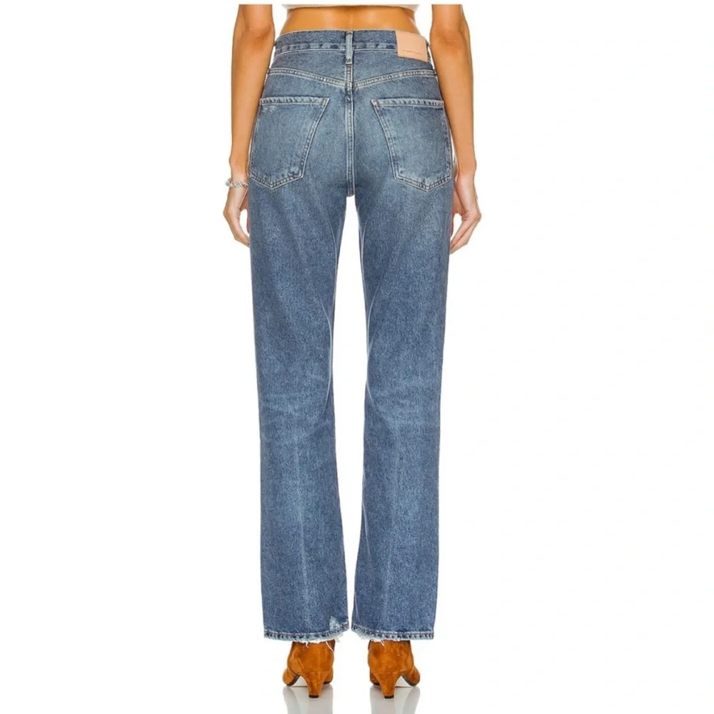SOLD- CITIZENS OF HUMANITY Libby Flare High Waisted Bootcut Jeans In Big Sky - Picture 3 of 12